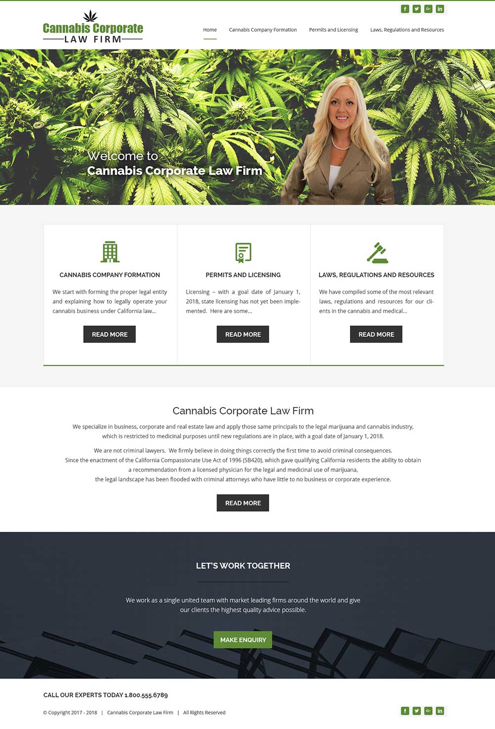 Cannabiscorp Law