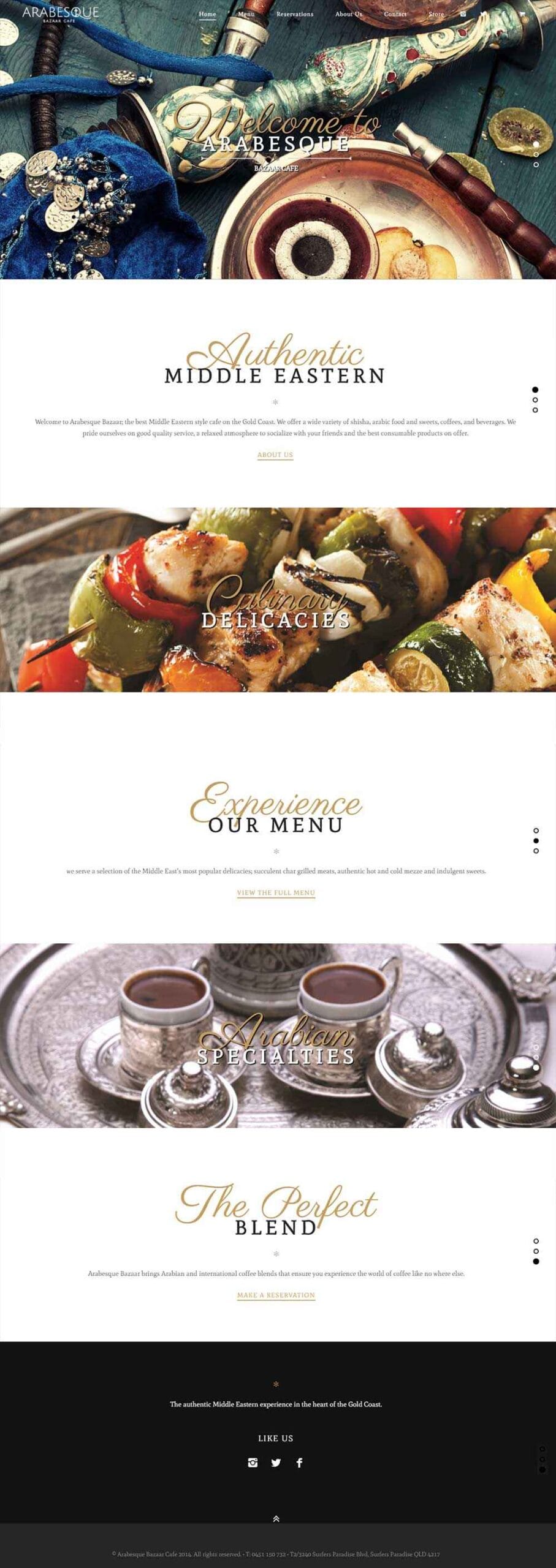 Arabesque Bazaar Cafe