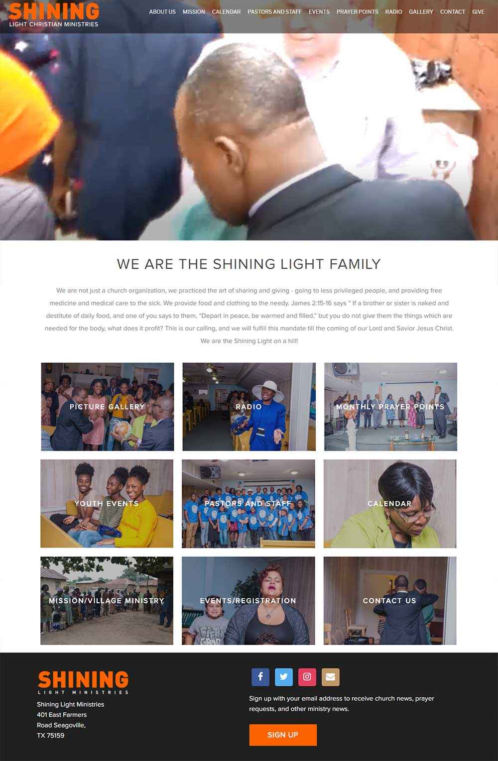 Shining Light Ministries