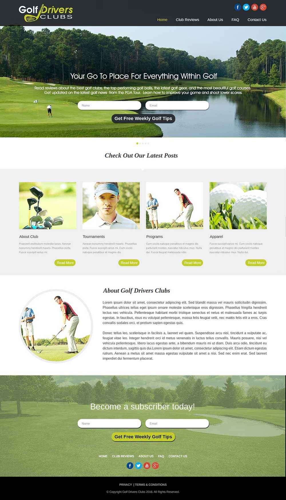 Golf Drivers Clubs